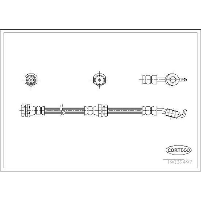 Corteco 19032497 Bremsschlauch