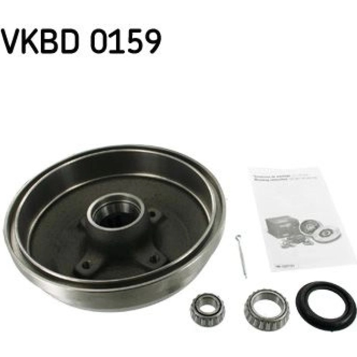 SKF VKBD 0159 Bremstrommel SKF VKBD 0159 Bremstrommel