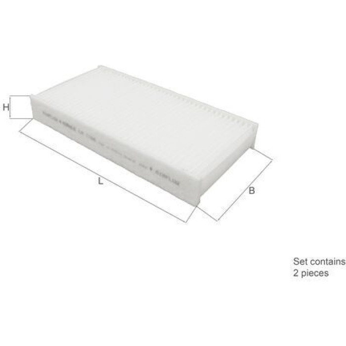 Knecht LA 1156/S Filter, Innenraumluft Knecht LA 1156/S Filter, Innenraumluft