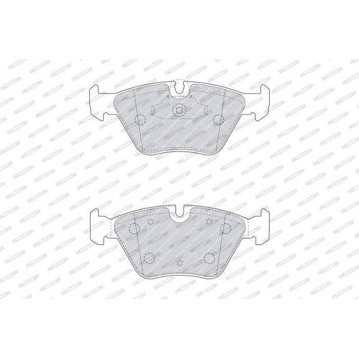Ferodo FDB4753 Bremsbelagsatz, Scheibenbremse PREMIER ECO FRICTION Ferodo FDB4753 Bremsbelagsatz, Scheibenbremse PREMIER ECO FRICTION