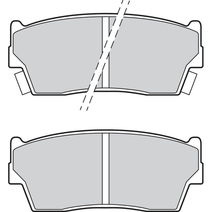 Valeo 302845 Bremsbelagsatz, Scheibenbremse ESSENTIAL