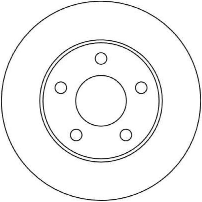 TRW DF4041 Bremsscheibe TRW DF4041 Bremsscheibe