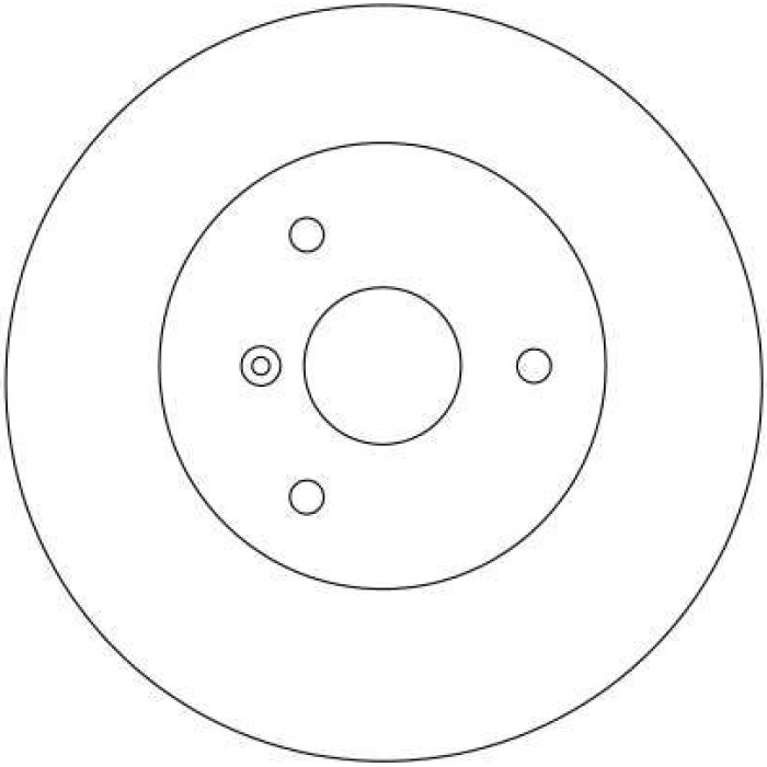 TRW DF4135 Bremsscheibe TRW DF4135 Bremsscheibe