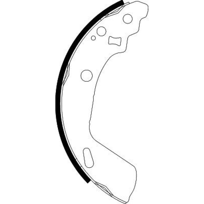 Hella 8DB 355 022-251 Bremsbackensatz Hella 8DB 355 022-251 Bremsbackensatz