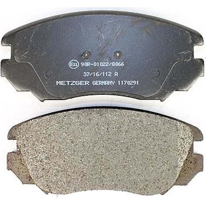 Metzger 1170291 Bremsbelagsatz, Scheibenbremse Metzger 1170291 Bremsbelagsatz, Scheibenbremse