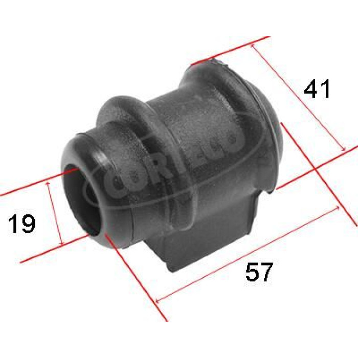 Corteco 80000134 Lagerung, Stabilisator Corteco 80000134 Lagerung, Stabilisator