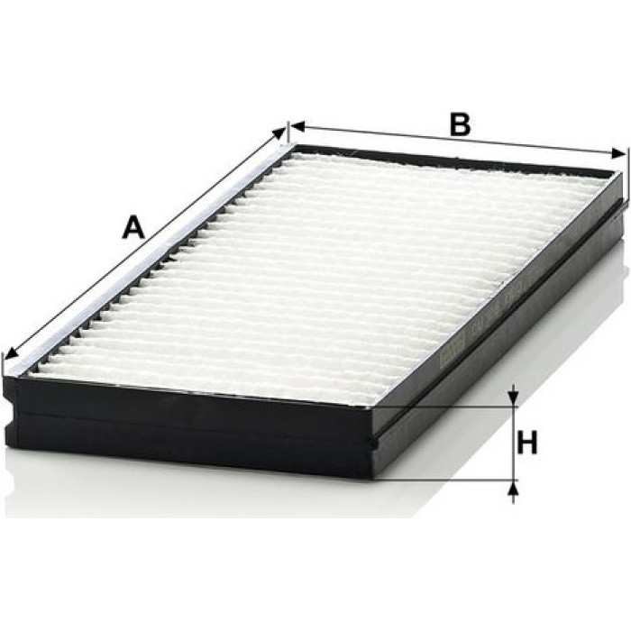 MANN-FILTER CU 26 000-2 Innenraumfilter, Partikelfilter