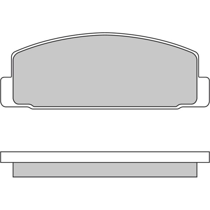 Metzger 1170206 Bremsbelagsatz, Scheibenbremse
