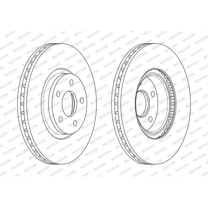 Ferodo DDF1835C-1 Bremsscheibe PREMIER Ferodo DDF1835C-1 Bremsscheibe PREMIER