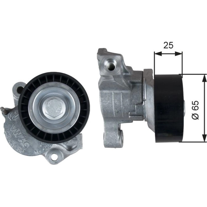 Gates T39357 Spannrolle, Keilrippenriemen DriveAlign™