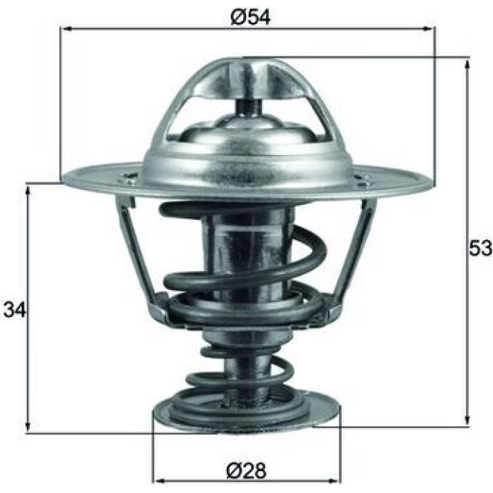 Thermostat, Kühlmittel TX 203 88D Thermostat, Kühlmittel TX 203 88D