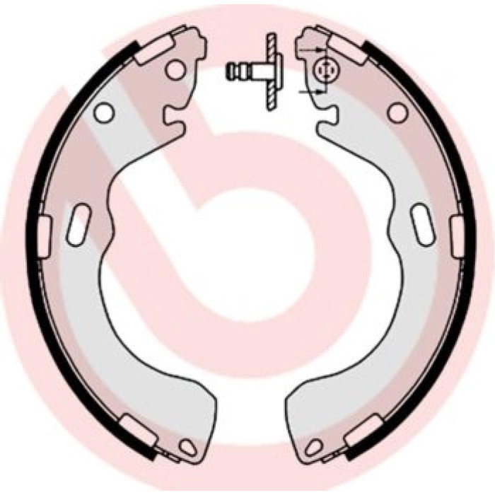 Brembo S 49 521 Bremsbackensatz ESSENTIAL LINE Brembo S 49 521 Bremsbackensatz ESSENTIAL LINE