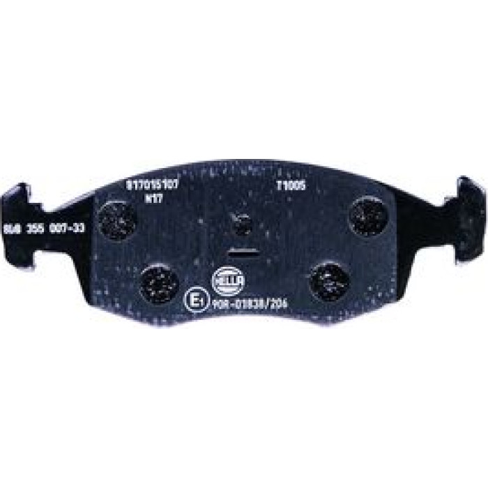 Hella 8DB 355 007-331 Bremsbelagsatz, Scheibenbremse Hella 8DB 355 007-331 Bremsbelagsatz, Scheibenbremse