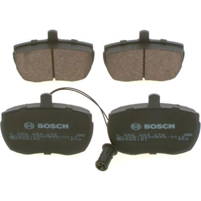 BOSCH 0 986 424 172 Bremsbelagsatz, Scheibenbremse
