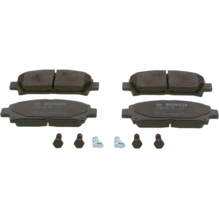 BOSCH 0 986 424 799 Bremsbelagsatz, Scheibenbremse BOSCH 0 986 424 799 Bremsbelagsatz, Scheibenbremse