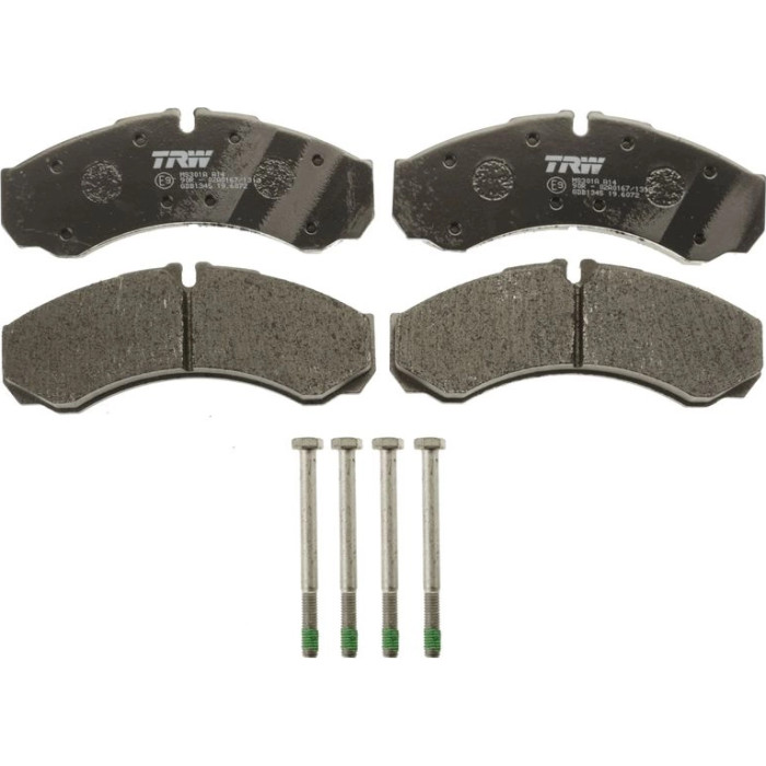 TRW GDB1345 Bremsbelagsatz, Scheibenbremse COTEC TRW GDB1345 Bremsbelagsatz, Scheibenbremse COTEC
