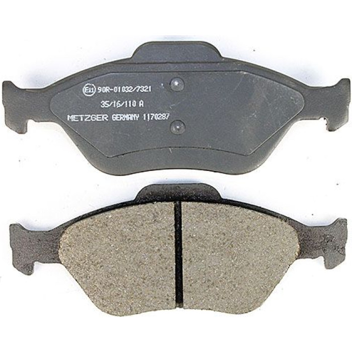 Metzger 1170287 Bremsbelagsatz, Scheibenbremse Metzger 1170287 Bremsbelagsatz, Scheibenbremse