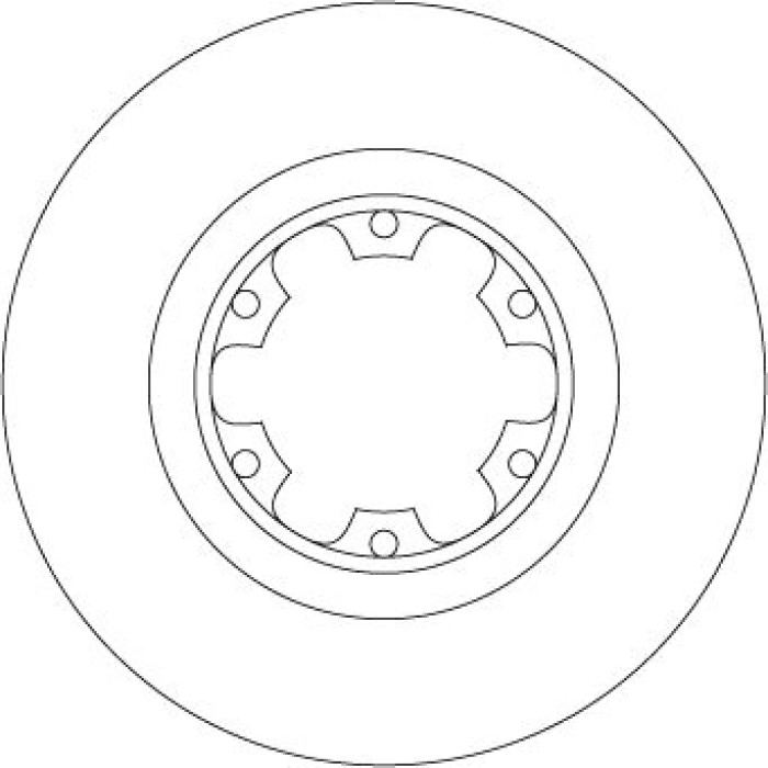 TRW DF4553 Bremsscheibe