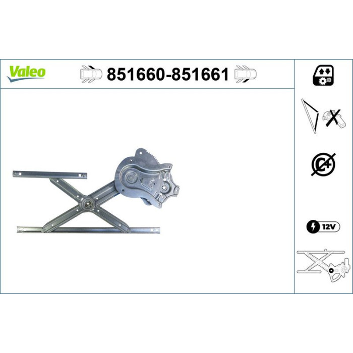 Valeo 851661 Fensterheber
