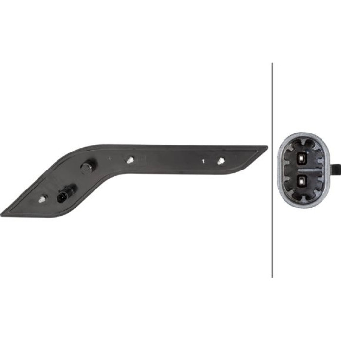 Hella 2BA 013 333-051 Blinkleuchte SHAPELINE STYLE Hella 2BA 013 333-051 Blinkleuchte SHAPELINE STYLE