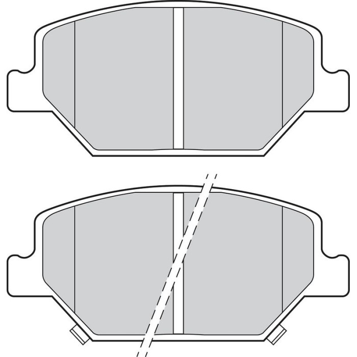 Valeo 302884 Bremsbelagsatz, Scheibenbremse ESSENTIAL