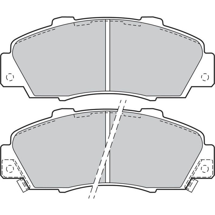 Valeo 598627 Bremsbelagsatz, Scheibenbremse Valeo 598627 Bremsbelagsatz, Scheibenbremse