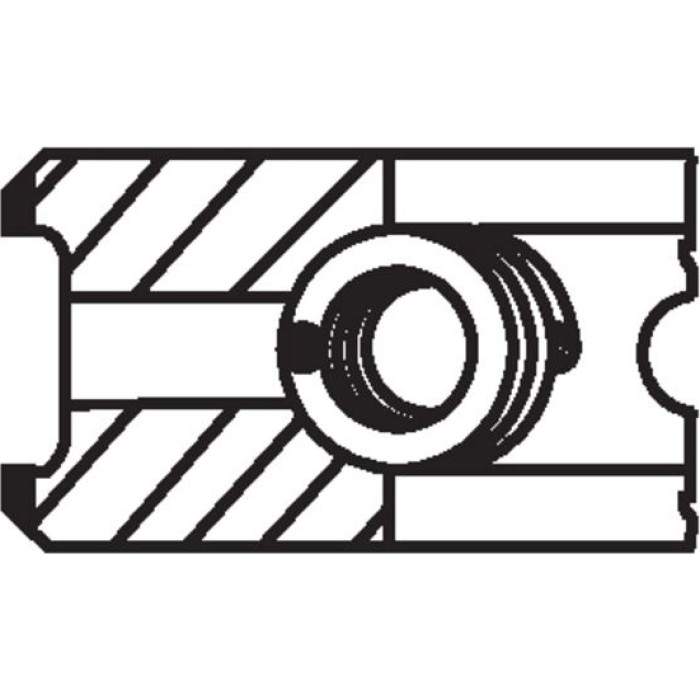 Mahle 028 14 N0 Kolbenringsatz Mahle 028 14 N0 Kolbenringsatz