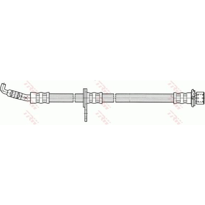 TRW PHD693 Bremsschlauch