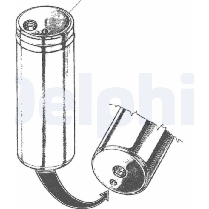 Delphi TSP0175055 Trockner, Klimaanlage