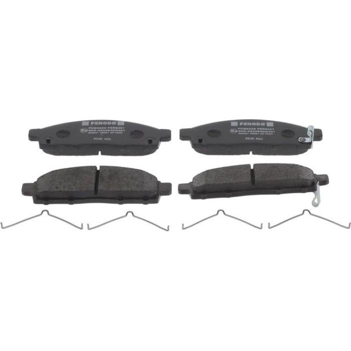 Ferodo FDB5226 Bremsbelagsatz, Scheibenbremse PREMIER ECO FRICTION Ferodo FDB5226 Bremsbelagsatz, Scheibenbremse PREMIER ECO FRICTION