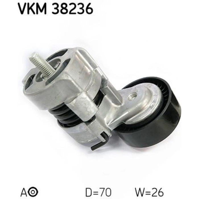 SKF VKM 38236 Spannrolle, Keilrippenriemen SKF VKM 38236 Spannrolle, Keilrippenriemen