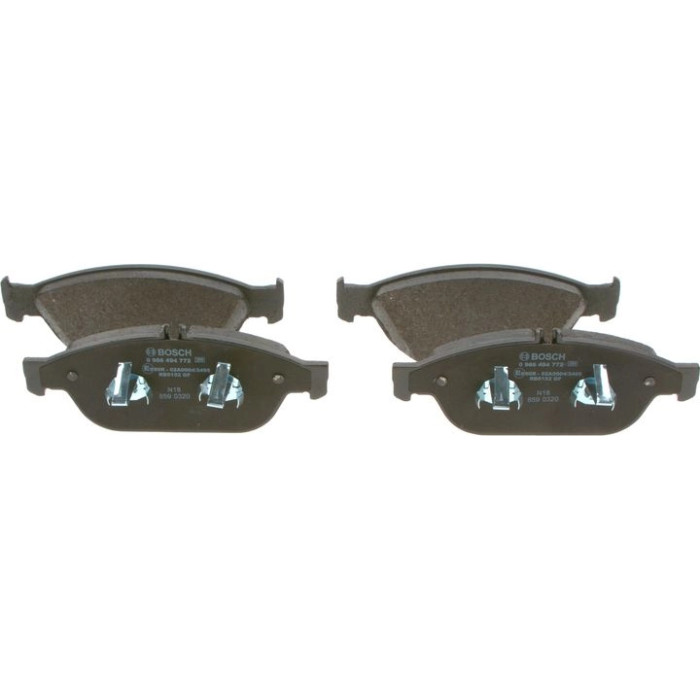 BOSCH 0 986 494 772 Bremsbelagsatz, Scheibenbremse