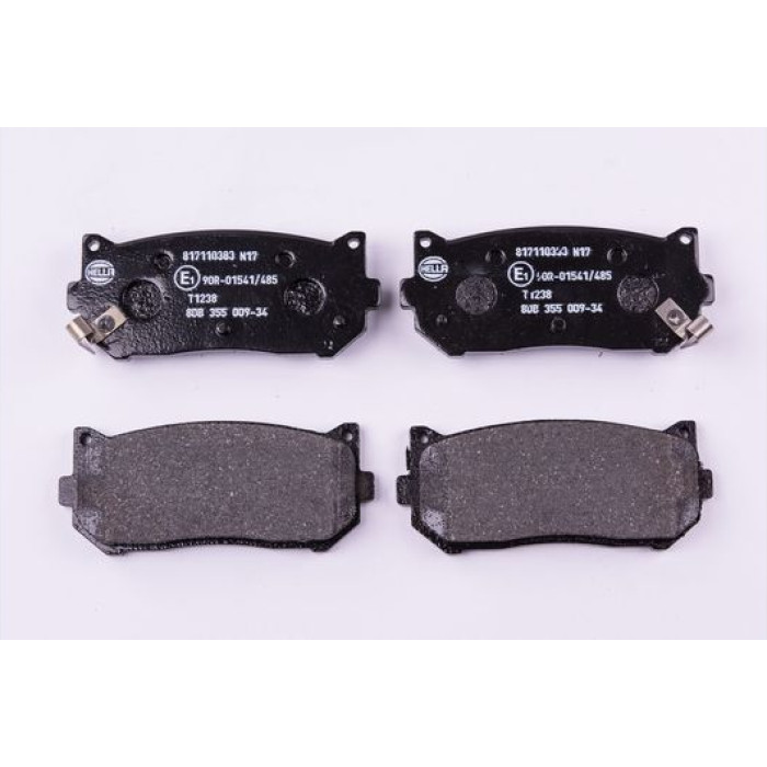 Hella 8DB 355 009-341 Bremsbelagsatz, Scheibenbremse Hella 8DB 355 009-341 Bremsbelagsatz, Scheibenbremse