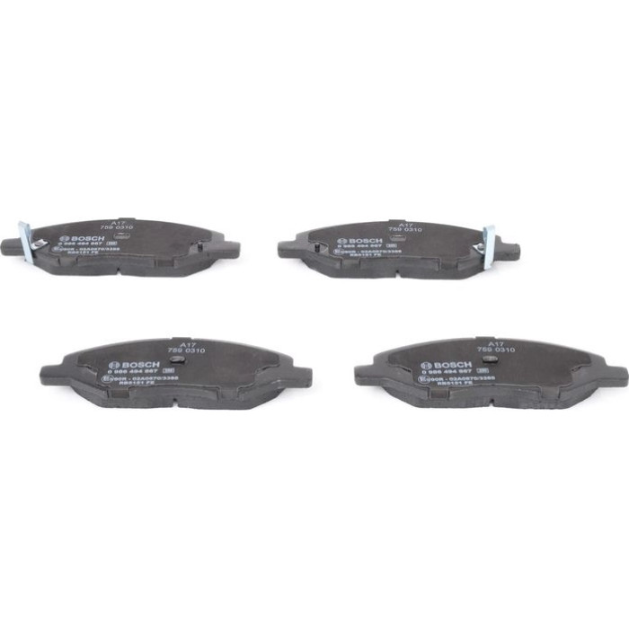 BOSCH 0 986 494 867 Bremsbelagsatz, Scheibenbremse