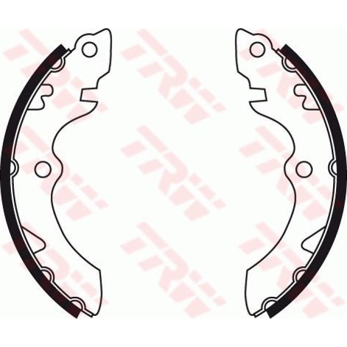 TRW GS8735 Bremsbackensatz, Feststellbremse TRW GS8735 Bremsbackensatz, Feststellbremse