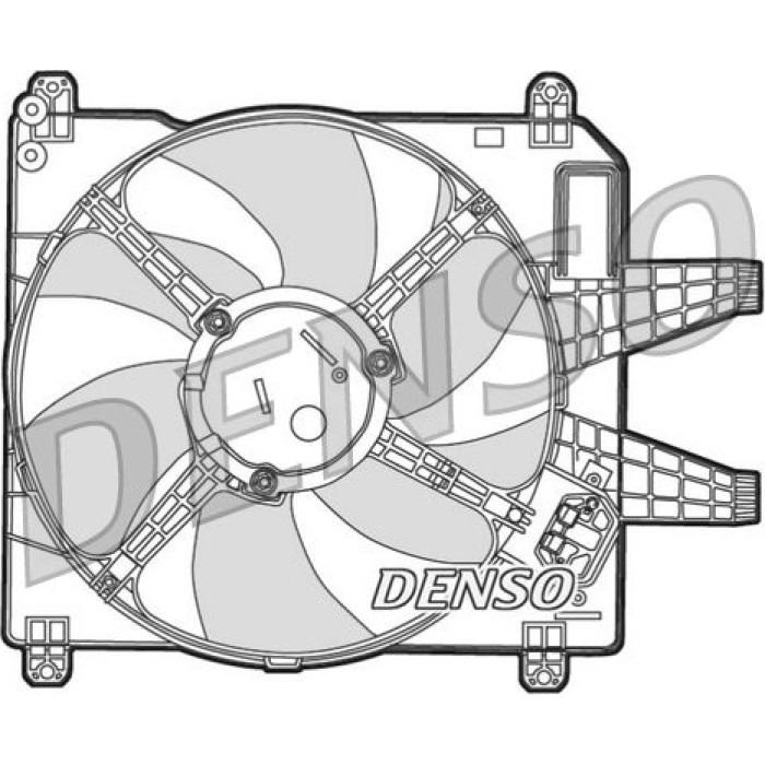 Denso DER09004 Lüfter, Motorkühlung Denso DER09004 Lüfter, Motorkühlung