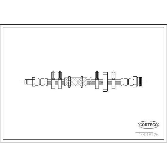 Corteco 19018126 Bremsschlauch