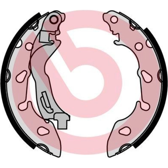 Brembo S 24 553 Bremsbackensatz ESSENTIAL LINE Brembo S 24 553 Bremsbackensatz ESSENTIAL LINE