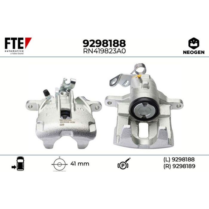 FTE 9298188 Bremssattel NEOGEN FTE 9298188 Bremssattel NEOGEN