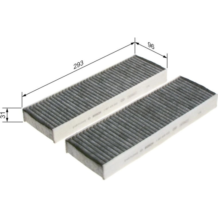 BOSCH 1 987 435 522 Innenraumfilter BOSCH 1 987 435 522 Innenraumfilter