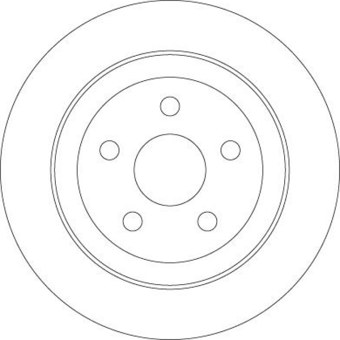 TRW DF6282 Bremsscheibe