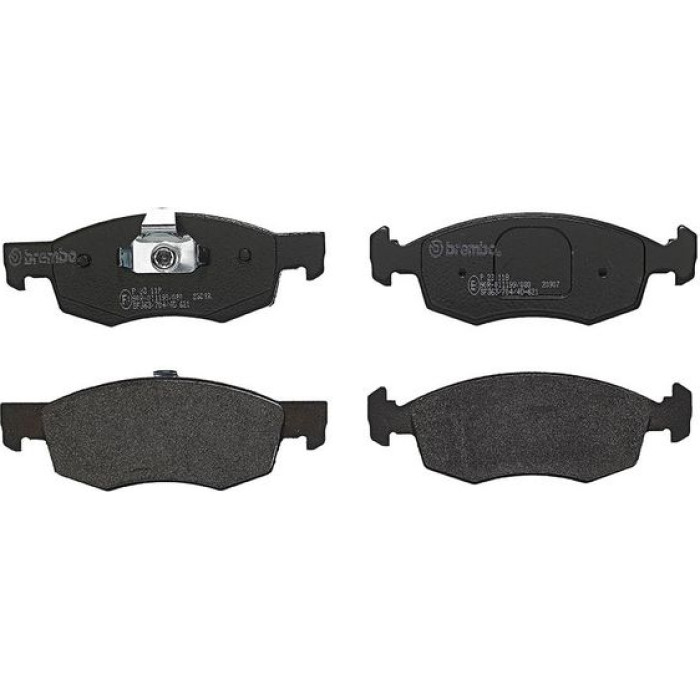 Brembo P 23 118 Bremsbelagsatz, Scheibenbremse PRIME LINE