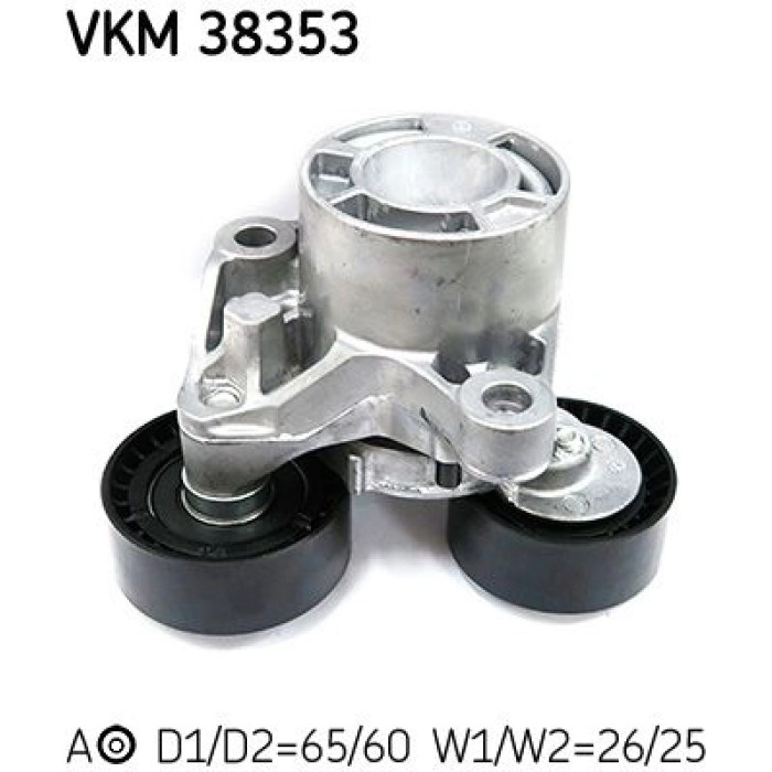 SKF VKM 38353 Spannrolle, Keilrippenriemen SKF VKM 38353 Spannrolle, Keilrippenriemen