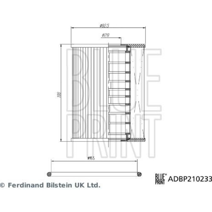 Blue Print ADBP210233 Ölfilter Blue Print ADBP210233 Ölfilter