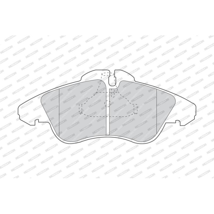 Ferodo FVR1038 Bremsbelagsatz, Scheibenbremse PREMIER ECO FRICTION Ferodo FVR1038 Bremsbelagsatz, Scheibenbremse PREMIER ECO FRICTION