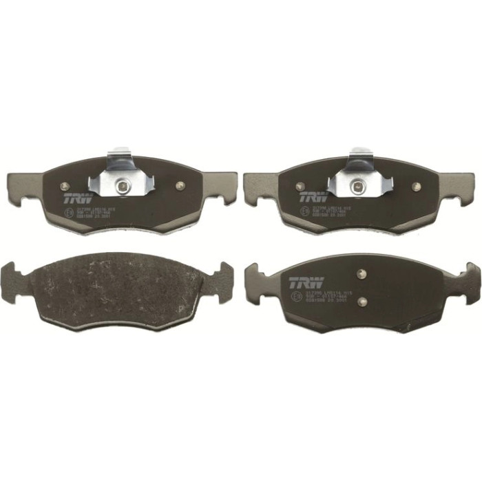 TRW GDB1588 Bremsbelagsatz, Scheibenbremse COTEC TRW GDB1588 Bremsbelagsatz, Scheibenbremse COTEC