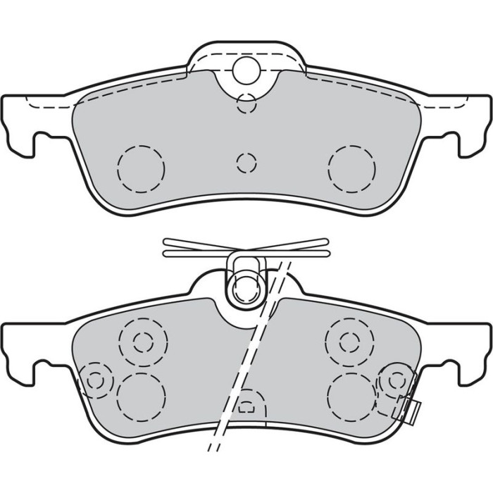 Bremsbelagsatz, Scheibenbremse 601486 Bremsbelagsatz, Scheibenbremse 601486
