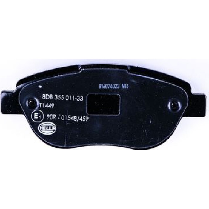 Hella 8DB 355 011-331 Bremsbelagsatz, Scheibenbremse Hella 8DB 355 011-331 Bremsbelagsatz, Scheibenbremse
