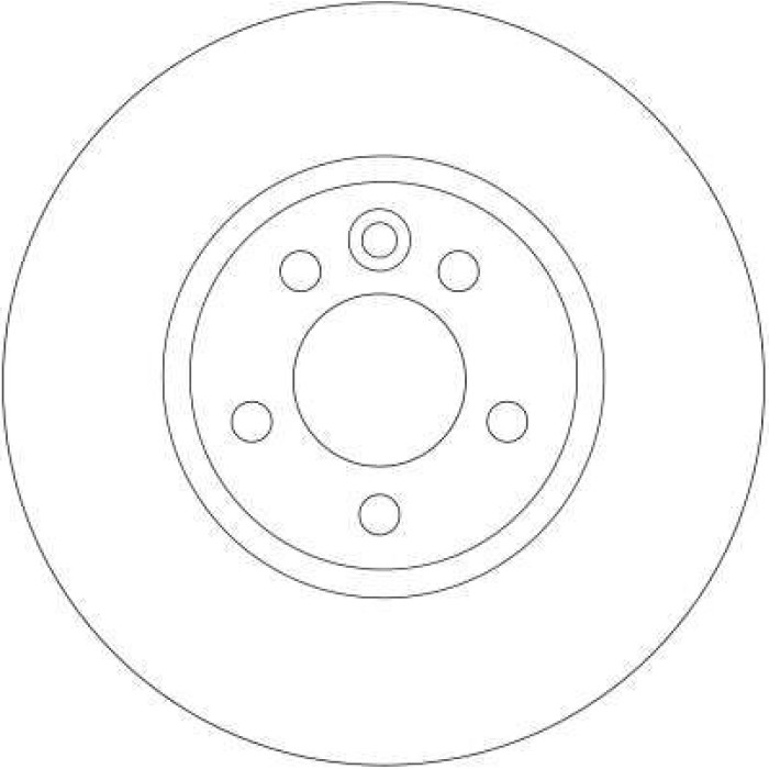 TRW DF4203 Bremsscheibe TRW DF4203 Bremsscheibe