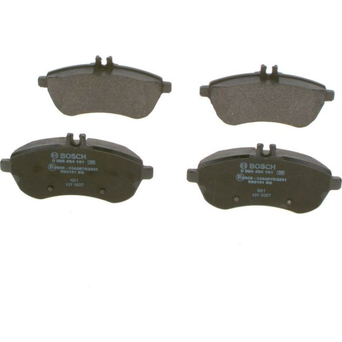 BOSCH 0 986 494 161 Bremsbelagsatz, Scheibenbremse BOSCH 0 986 494 161 Bremsbelagsatz, Scheibenbremse